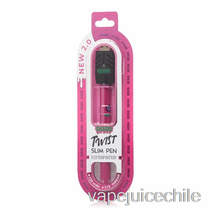 Vape Chile Rezuma Slim Twist Pen 2.0 Flex Temp Batería Atómica Rosa